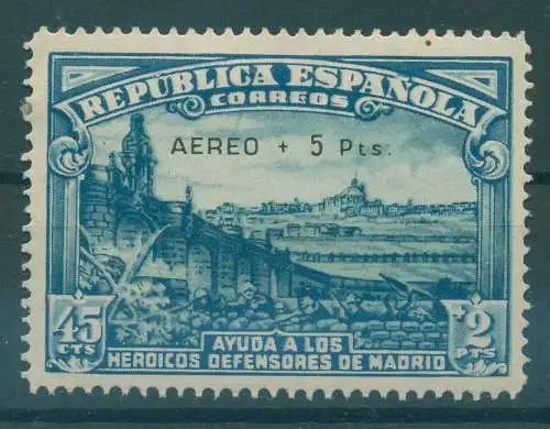 SPANIEN 1938 Nr 711 ungebraucht (921639)