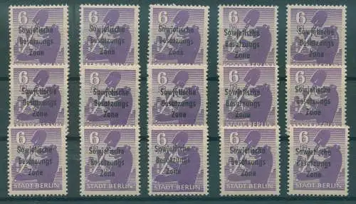 SBZ 1948 Nr 201Awbx postfrisch (921648)