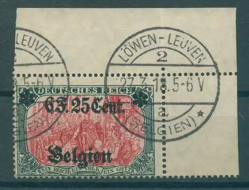 LP BELGIEN 1916 Nr 25I gestempelt (921666)