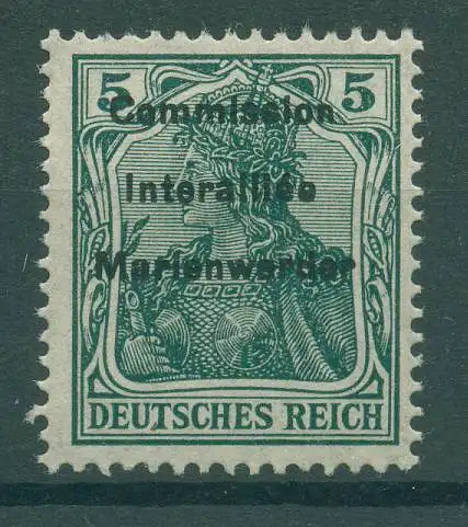 MARIENWERDER 1920 Nr 15 postfrisch (921671)