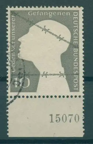 BUND 1953 Nr 165 HAN gestempelt (620430)