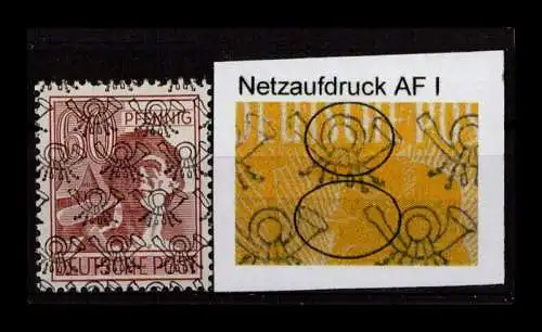 BIZONE 1948 Nr A49 II AF P I postfrisch (231090)
