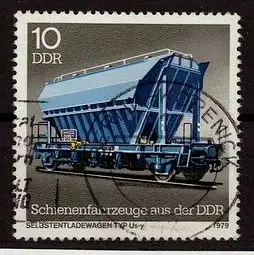 DDR 1979 PLATTENFEHLER Nr 2415 I gestempelt (229507)