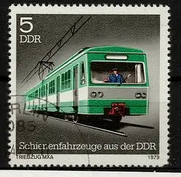 DDR 1979 PLATTENFEHLER Nr 2414 F30 gestempelt (229518)