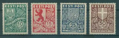 ESTLAND 1939 Nr 142-145 postfrisch (233362)