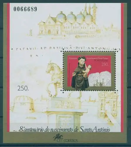 PORTUGAL 1995 Bl.108 postfrisch (232559)