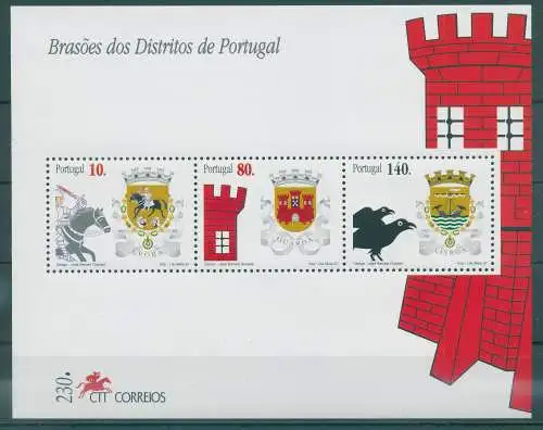 PORTUGAL 1997 Bl.128 postfrisch (232579)