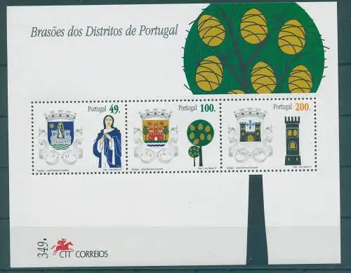 PORTUGAL 1997 Bl.129 postfrisch (232580)