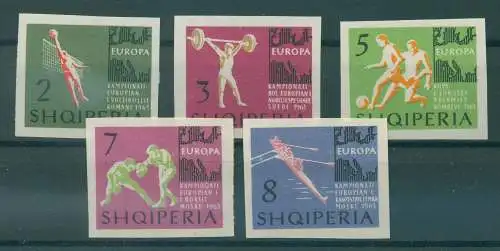 ALBANIEN 1963 Nr 768-772B postfrisch (233764)