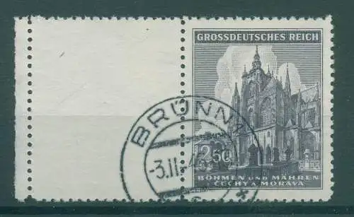 BÖHMEN & MÄHREN 1944 Nr 141LW gestempelt (232940)