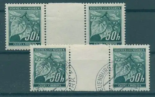 BÖHMEN & MÄHREN 1940 Nr 55ZW gestempelt (232967)