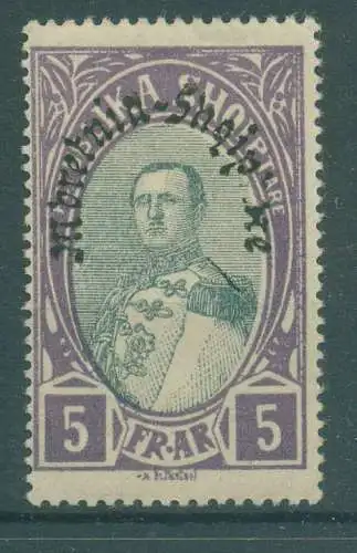 ALBANIEN 1928 Nr 198 ungebraucht (233694)