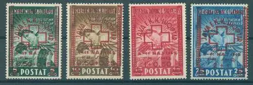 ALBANIEN 1945 Nr 375-378 postfrisch (233718)