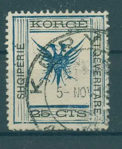 ALBANIEN 1917 Nr 8 gestempelt (233736)