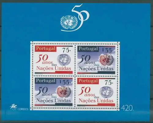 PORTUGAL 1995 Bl.107 postfrisch (232558)