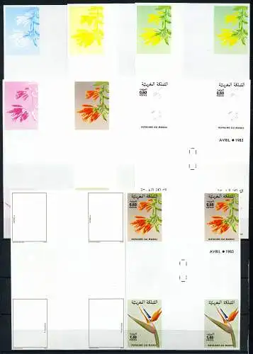 MAROKKO 1983 Nr 1027 -1028PH postfrisch (234278)