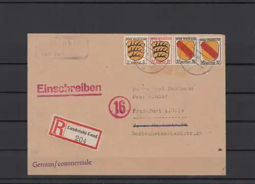 FRZ.ZONE 1946 interessanter Brief (211924)