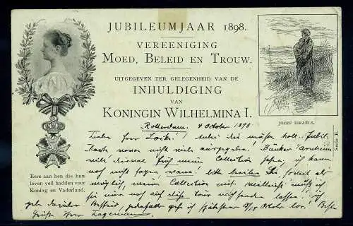 AK Koenigin Wilhelmina I. siehe Beschreibung (103605)