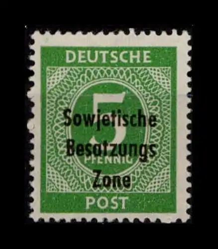 SBZ 1948 Nr 207b postfrisch (230993)