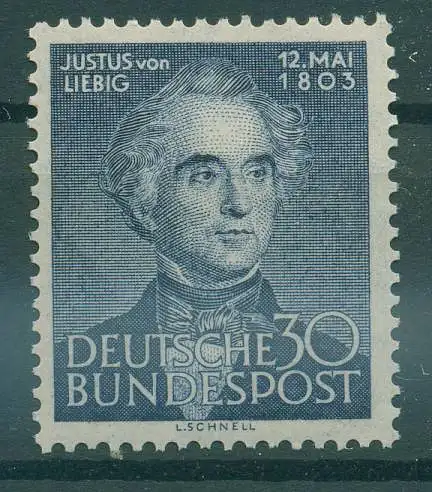 BUND 1953 Nr 166 postfrisch (234814)