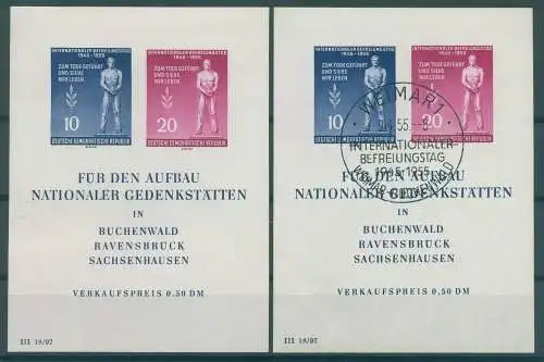 DDR 1955 Bl.11 gestempelt (234858)