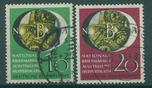 BUND 1951 Nr 141-142 gestempelt (234860)