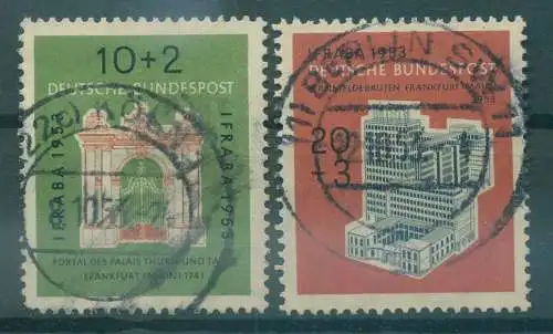 BUND 1953 Nr 171-172 gestempelt (234863)