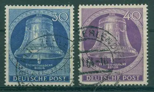 BERLIN 1953 Nr 104+105 gestempelt (234904)