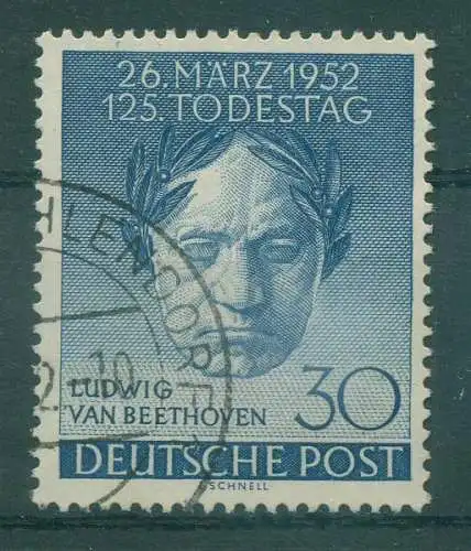 BERLIN 1952 Nr 87 gestempelt (234906)