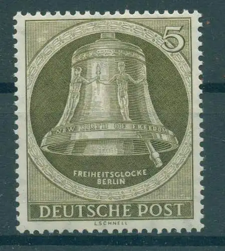 BERLIN 1951 Nr 82y postfrisch (234931)