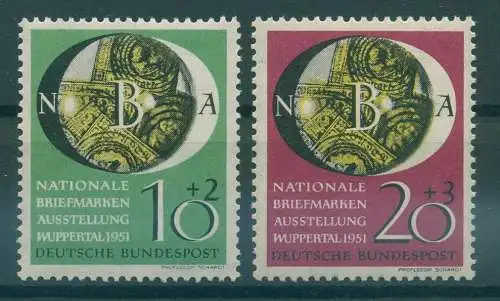 BUND 1951 Nr 141-142 postfrisch (234800)