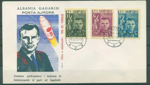 ALBANIEN 1962 Nr 647-649 gestempelt (233743)