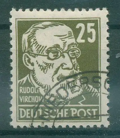 DDR 1952 Nr 334z XI gestempelt (233937)