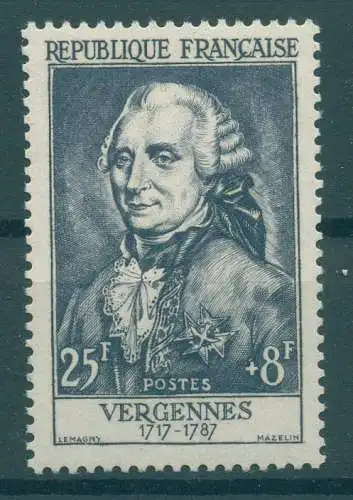 FRANKREICH 1955 Nr 1056 postfrisch (233978)