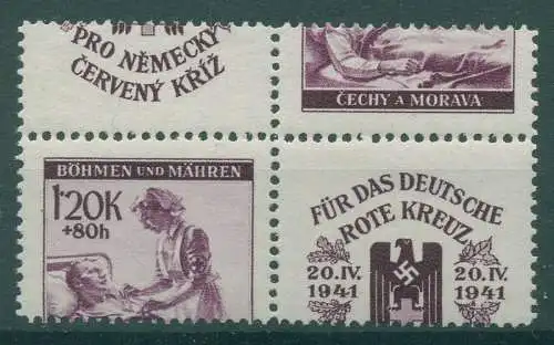 BÖHMEN & MÄHREN 1941 Nr 63 postfrisch (233990)