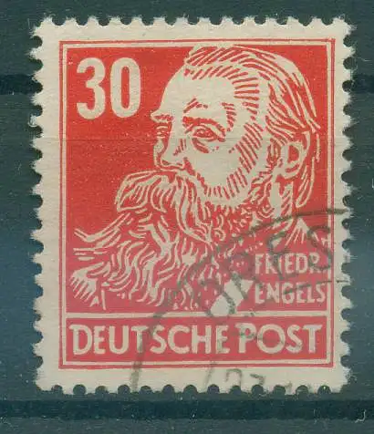 DDR 1952 Nr 335va YI gestempelt (233999)