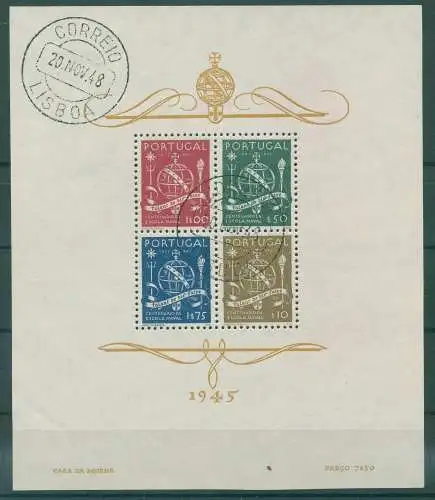 PORTUGAL 1945 Bl.9 gestempelt (234047)