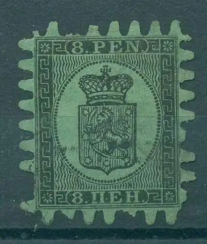 FINNLAND 1866 Nr 6 gestempelt (233050)