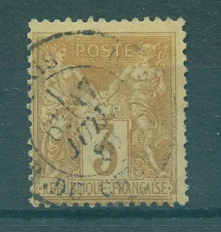 FRANKREICH 1877 Nr 70 gestempelt (233078)