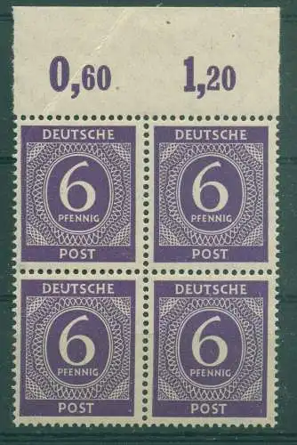 KONTROLLRAT 1946 Nr 916a postfrisch (233114)