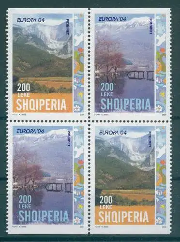 ALBANIEN 2003 Nr 2966-2967 postfrisch (233187)