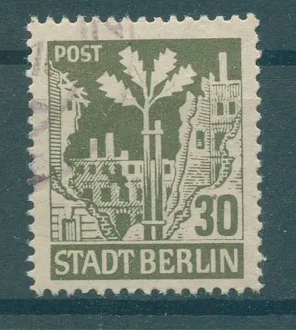 SBZ 1945 Nr 7Aawbx gestempelt (233550)