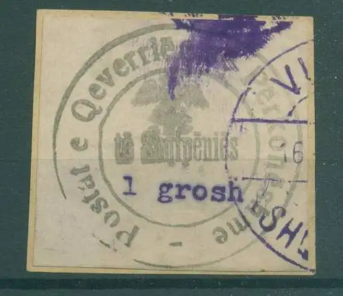 ALBANIEN 1913 Nr 20 gestempelt (233591)