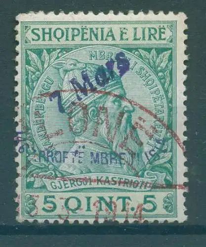 ALBANIEN 1914 Nr 36 gestempelt (233601)