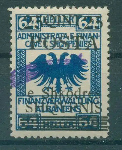 ALBANIEN 1919 Nr 50IIIb ungebraucht (233619)