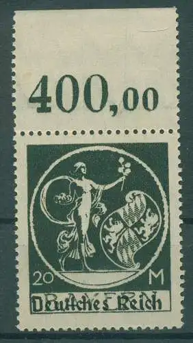 DEUTSCHES REICH 1920 Nr 138 postfrisch (922011)