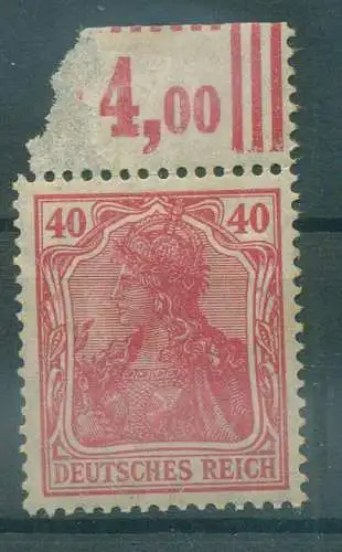 DEUTSCHES REICH 1920 Nr 145 ungebraucht (922014)