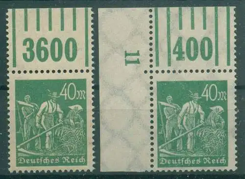 DEUTSCHES REICH 1922 Nr 244 postfrisch (922036)