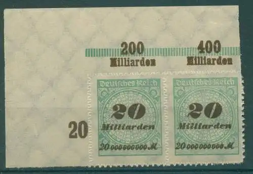 DEUTSCHES REICH 1923 Nr 329B postfrisch (922053)