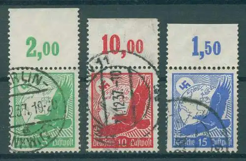 DEUTSCHES REICH 1934 Nr 529-531 gestempelt (922096)